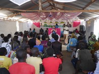 Sharon training in Uganda